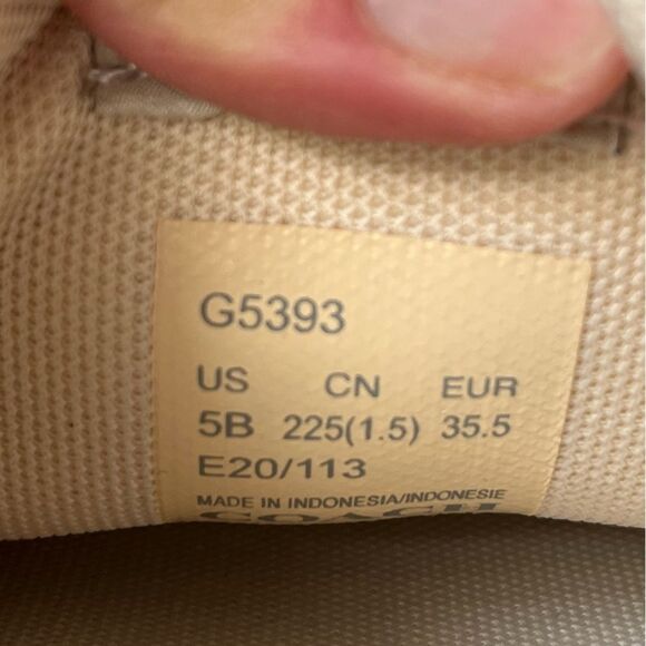 Coach Clip Low Top Sneaker 5 - Picture 7 of 7